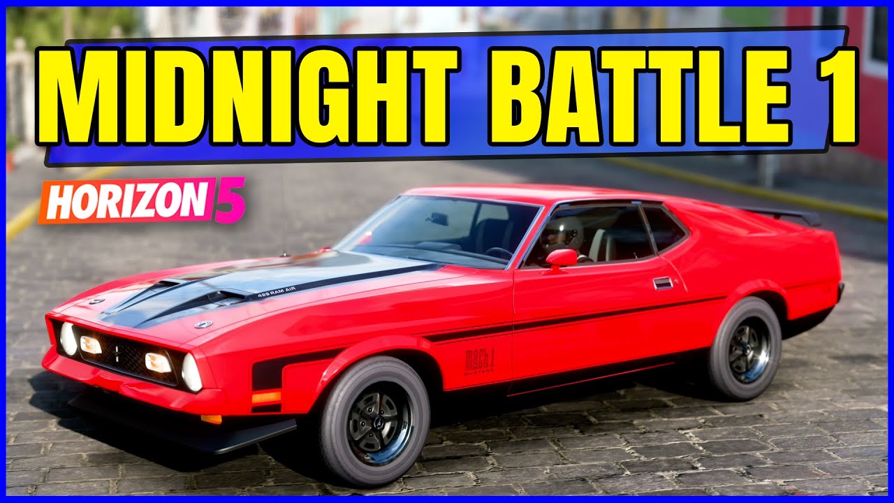 Win the 1971 FORD MUSTANG - FORZA HORIZON 5 Midnight Battle 1 - YouTube