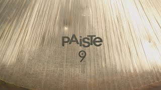 Paiste Bronze Gong No. 9, played by Martyn Cawthorne of Gong Spa (headphones recommended)