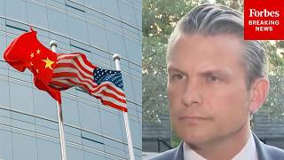'We're Starting A New Chapter': Pete Hegseth Highlights Diplomacy Between US And China