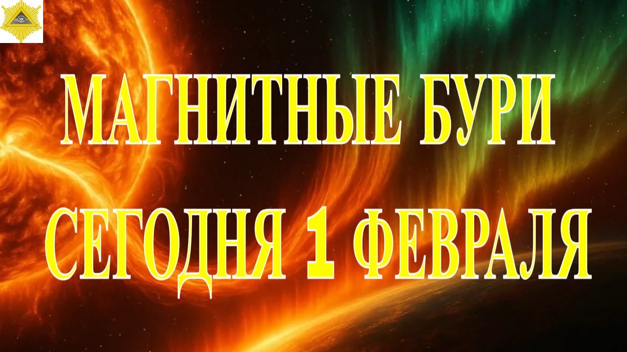 ВНИМАНИЕ! МАГНИТНЫЕ БУРИ СЕГОДНЯ 1 ФЕВРАЛЯ 2026!