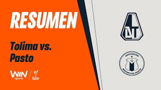 Deportes Tolima vs Deportivo Pasto highlights