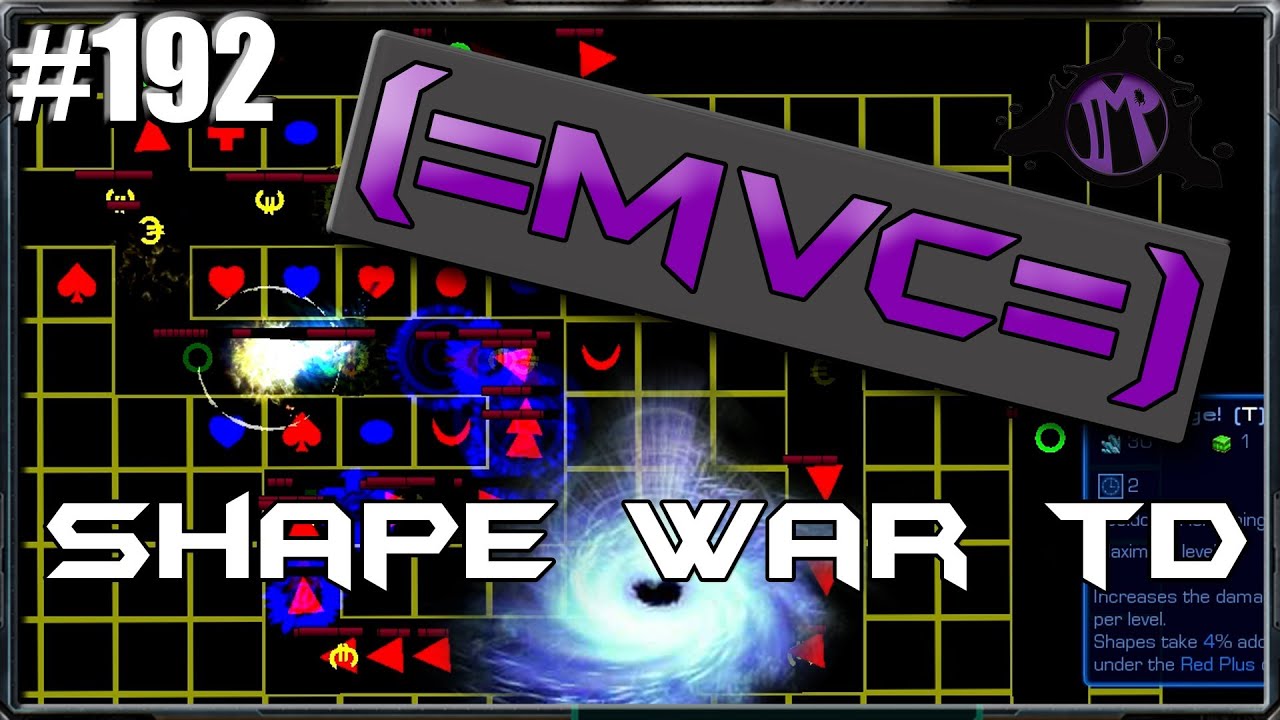 (=MVC=) Starcraft 2 Custom Games: Shape War TD