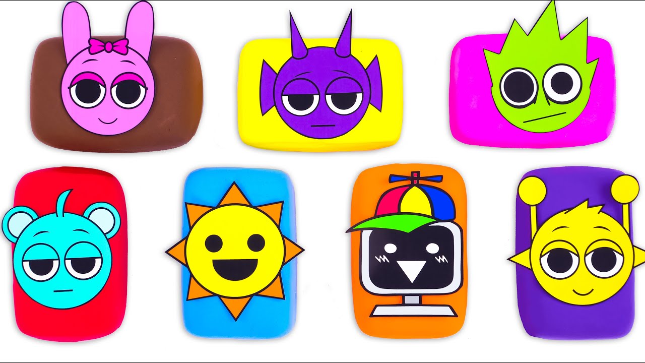 GUESS which Sprunki character will come out of the cubes | All Sprunki Retake OC | Sprunki Cubes DIY