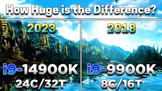 Core i9 14900K (24C/32T) vs Core i9 9900K (8C/16T) | How Huge is the Difference