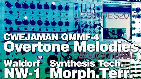 EXPLAINING OVERTONE MELODIES w CWEJMAN QMMF-4