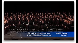 Kanaval by Sydney Guillaume -- 2018 Maine All-State SATB Choir (Sydney Guillaume, conductor)