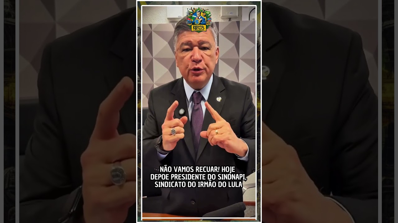 Não vamos recuar! hoje depoe presidente do sindnapi, sindicato do irmão do lula