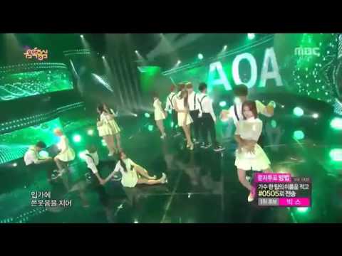 141115 쇼!음악중심 AOA TIME