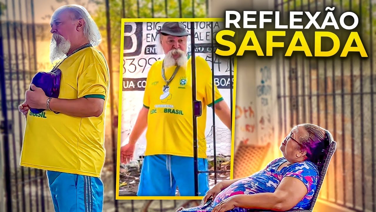 LUIZ DO SOM E DONA ZAZA ESCUTANDO A REFLEXÃO DA MANHÃ | LUIZ DO SOM
