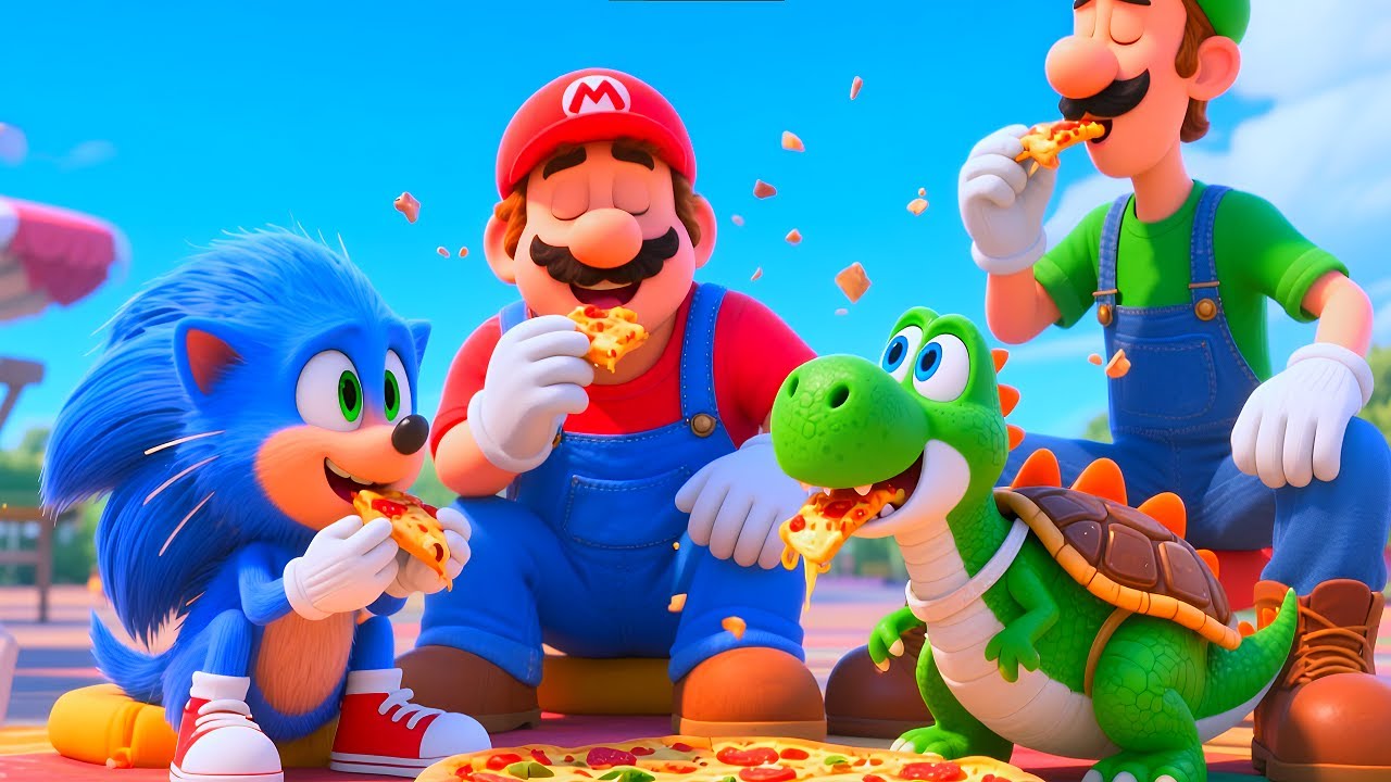 Sonic Ruins Mario’s Pizza?! 🍕🌀 Funny Speed Fail Turns Epic! 😂 