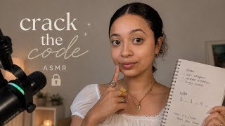 Information Can You Crack The Code ASMR HARD LEVEL (Clicky Whispers & Ring Flutters) 🧑‍💻 👩‍💻 Update