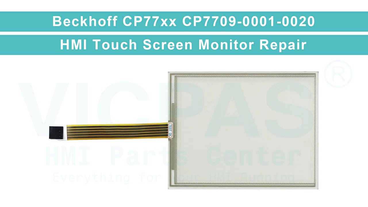 CP7709-0001-0020 Beckhoff CP77xx Touch Digitizer Glass Replacement Repair