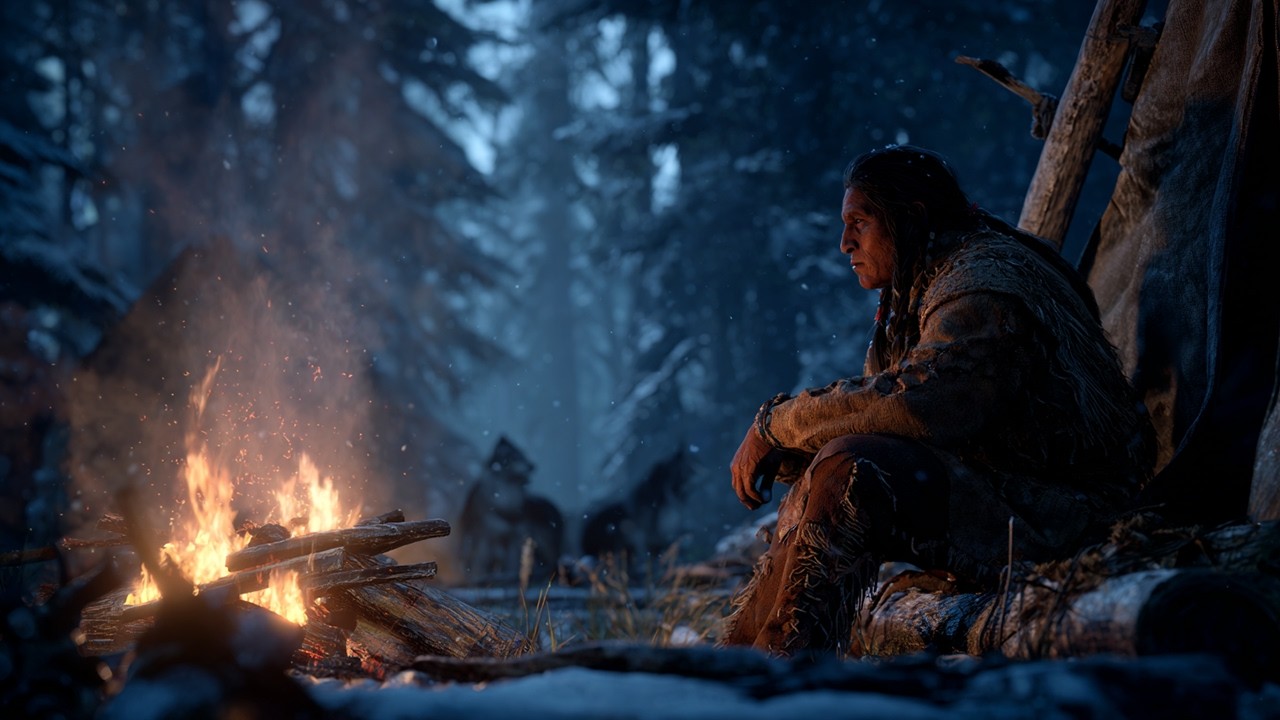 How Native Americans Slept Safely Surrounded by Wolves and Bears