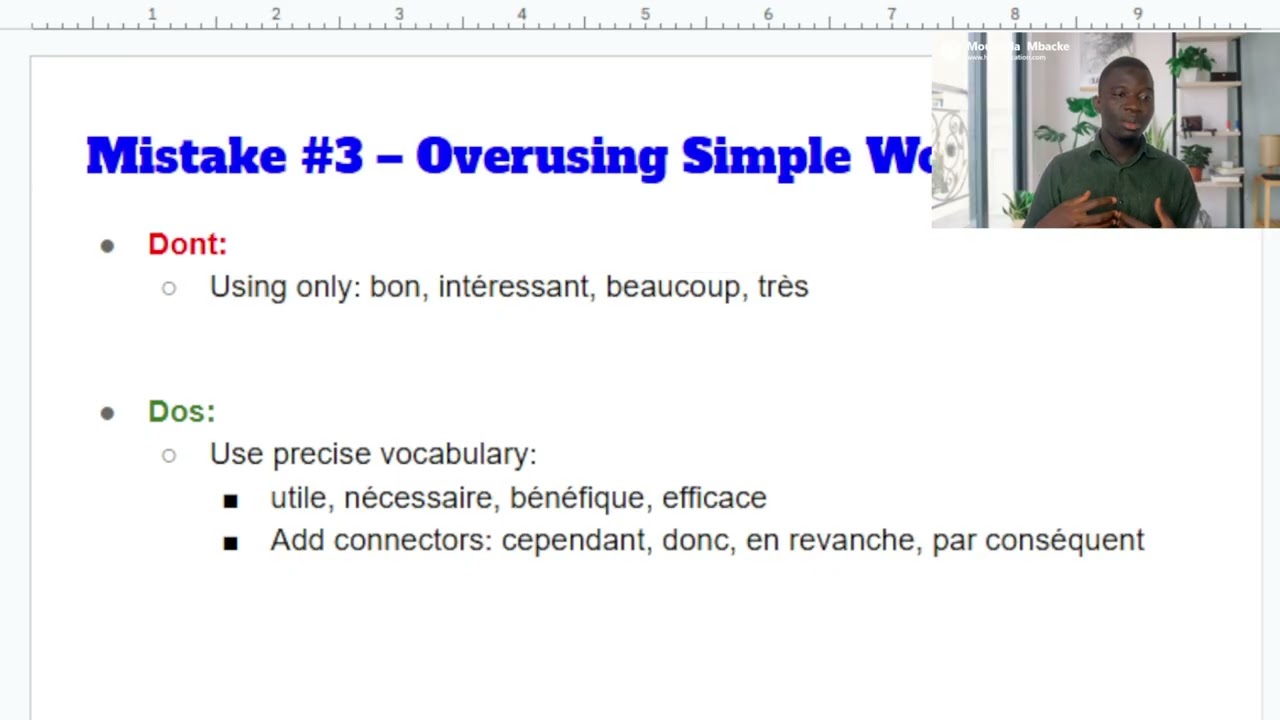 Major TEF and TCF Mistakes You Are Making Right Now!