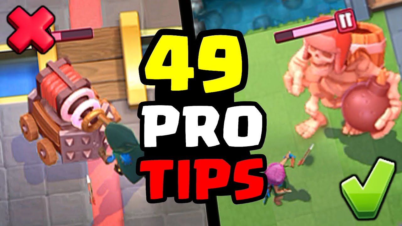♦️49 PRO TIPS para GANAR SIEMPRE en Clash Royale 🏅🏆