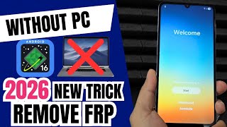 Samsung a05s FRP Bypass Android 16 No PC - New Trick 2026