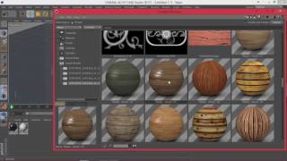 Tutorial crear y usar Materiales en el Content Browser con Cinema 4D