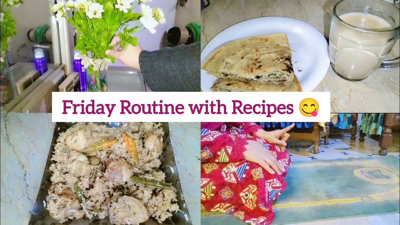 My Morning To Evening Friday Routine | Breakfast & Chicken Pulao Recipe |