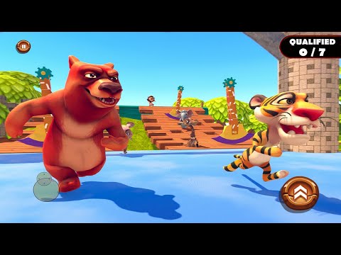 Fall Animals Knockout Racing Mania 3D: Dash N Run 👑 GAMEPLAY (Android) | *NEW* GAME