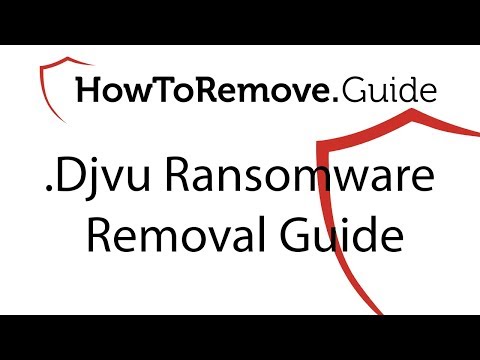 .Djvu File Virus Ransomware Removal