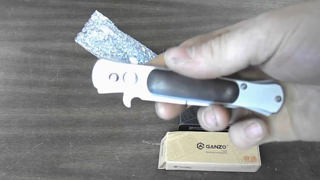 Ganzo knife review YouTube
