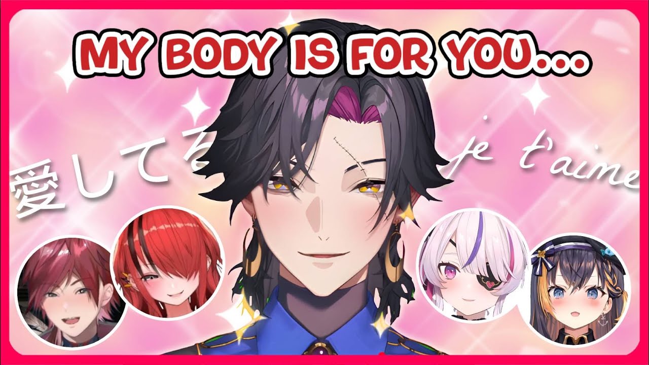 Зали развлекает всех на японском и французском языках【Nijisanji EN Sub】