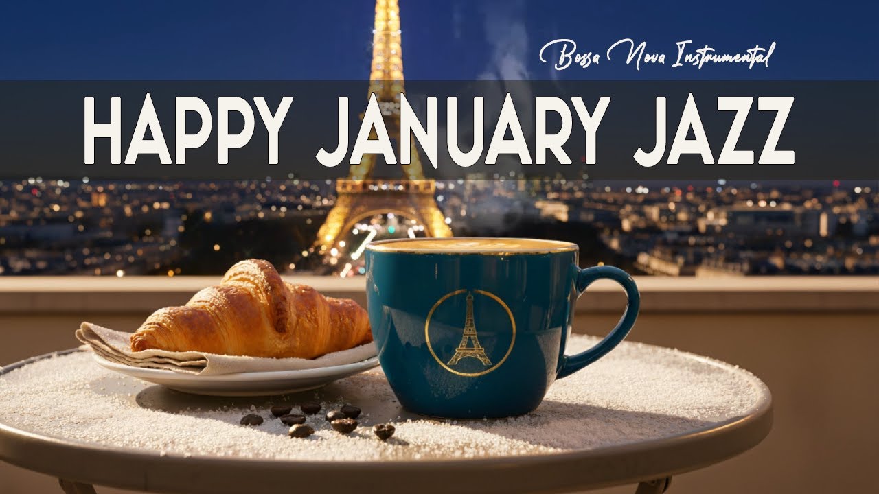 January Jazz: Sweet Jazz & Elegant Bossa Nova for Smooth Study Focus & Relaxed Productivity 🎶
