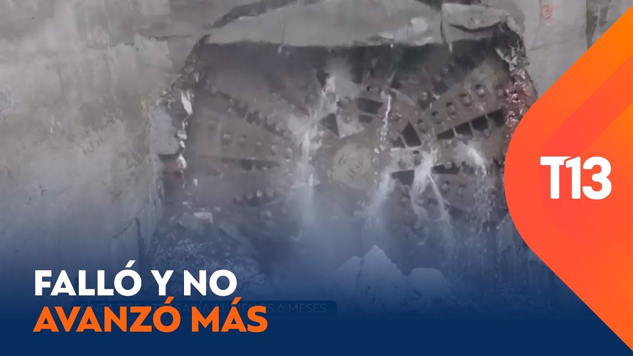 Línea 7 se atrasaría al menos seis meses: Tuneladora del Metro falló y no avanzó más