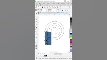 Pencil Logo in CorelDRAW #coreldraw