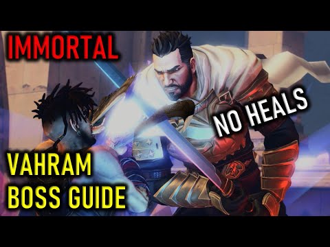 VAHRAM EASY BOSS GUIDE IMMORTAL DIFFICULTY NO HEALS PRINCE OF PERSIA THE LOST CROWN