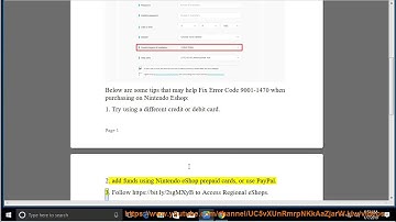 Fix Error Code 9001-1470 when purchasing a game on Nintendo Eshop (2023 Updated)