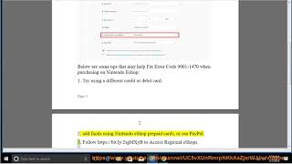 Fix Error Code 9001-1470 when purchasing a game on Nintendo Eshop (2023 Updated) Profile