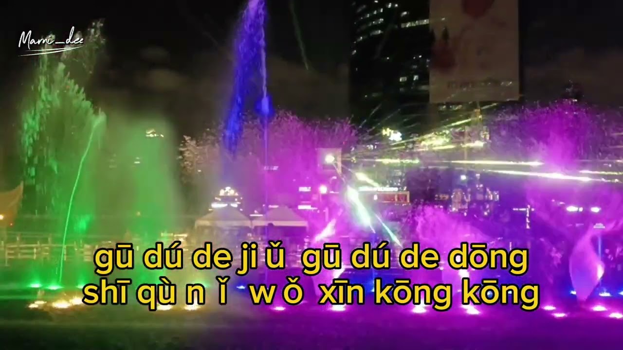 Karaoke Gu du de jiu gu du de dong  孤独的酒孤独的冬 High 