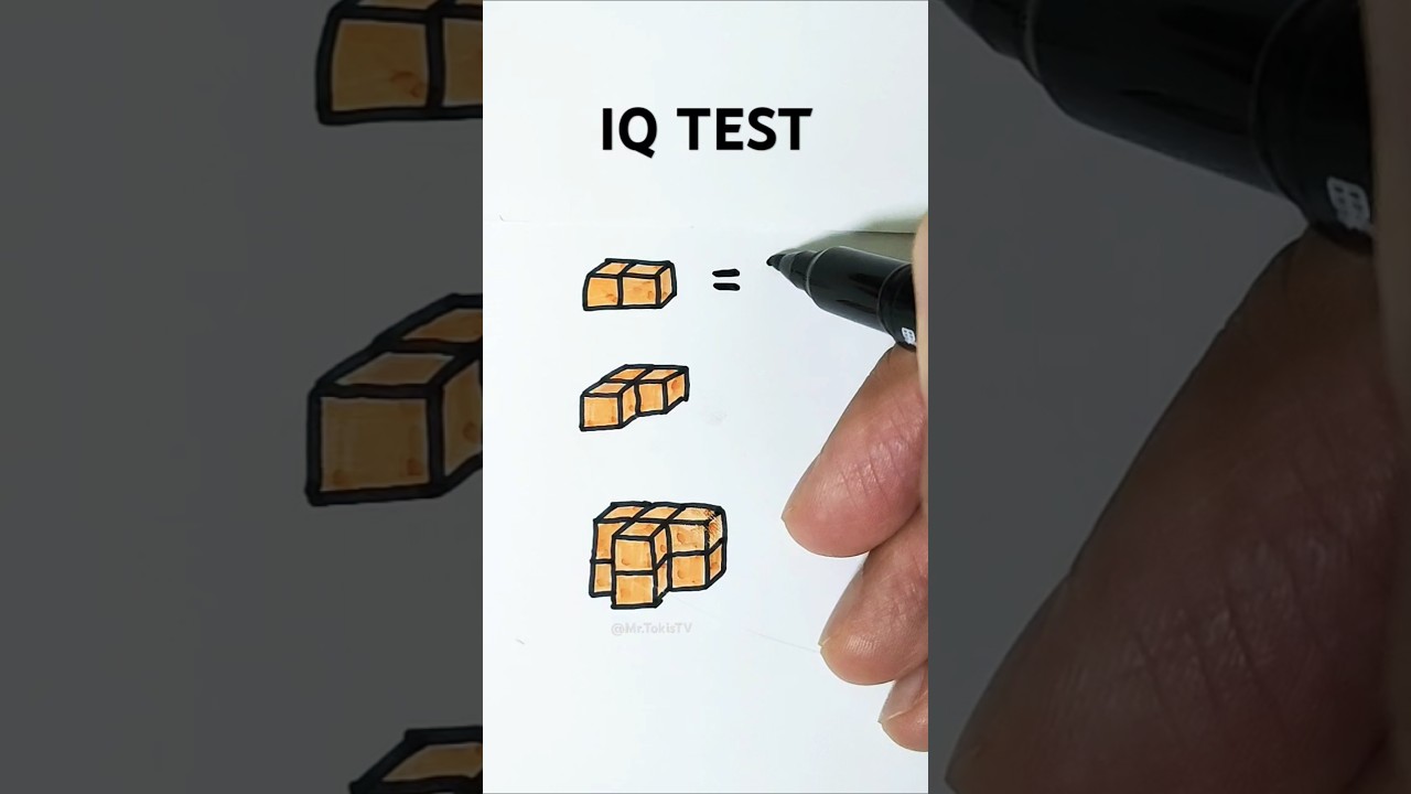 IQ TEST - Cubes.