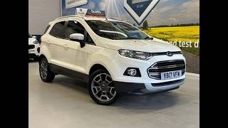 FORD ECOSPORT 1.0T EcoBoost Titanium SUV 5 Door Petrol Manual White 2WD Euro 6