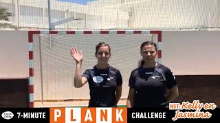 7 MINUTE PLANK CHALLENGE met Kelly en Jasmina