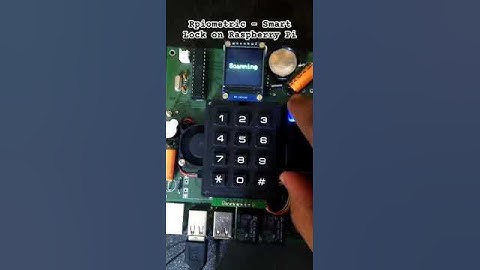 Raspberry Pi Smart Lock #raspberrypi #raspberrypiprojects #arduino #arduinoproject #esp32