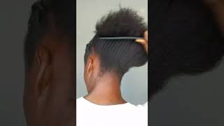 QUICK and EASY natural hairstyles for short type 4 hair