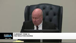 Famous St. Lucie County Code Enforcement Special Magistrate Meeting, Feb. 4, 2026 Profile