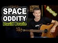 SPACE ODDITY (David Bowie) auf Gitarre lernen | Gitarren Tutorial