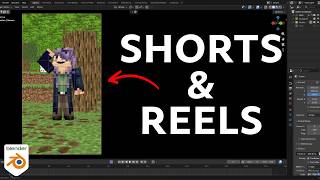 How To Make Shorts & Reels Animations in Blender