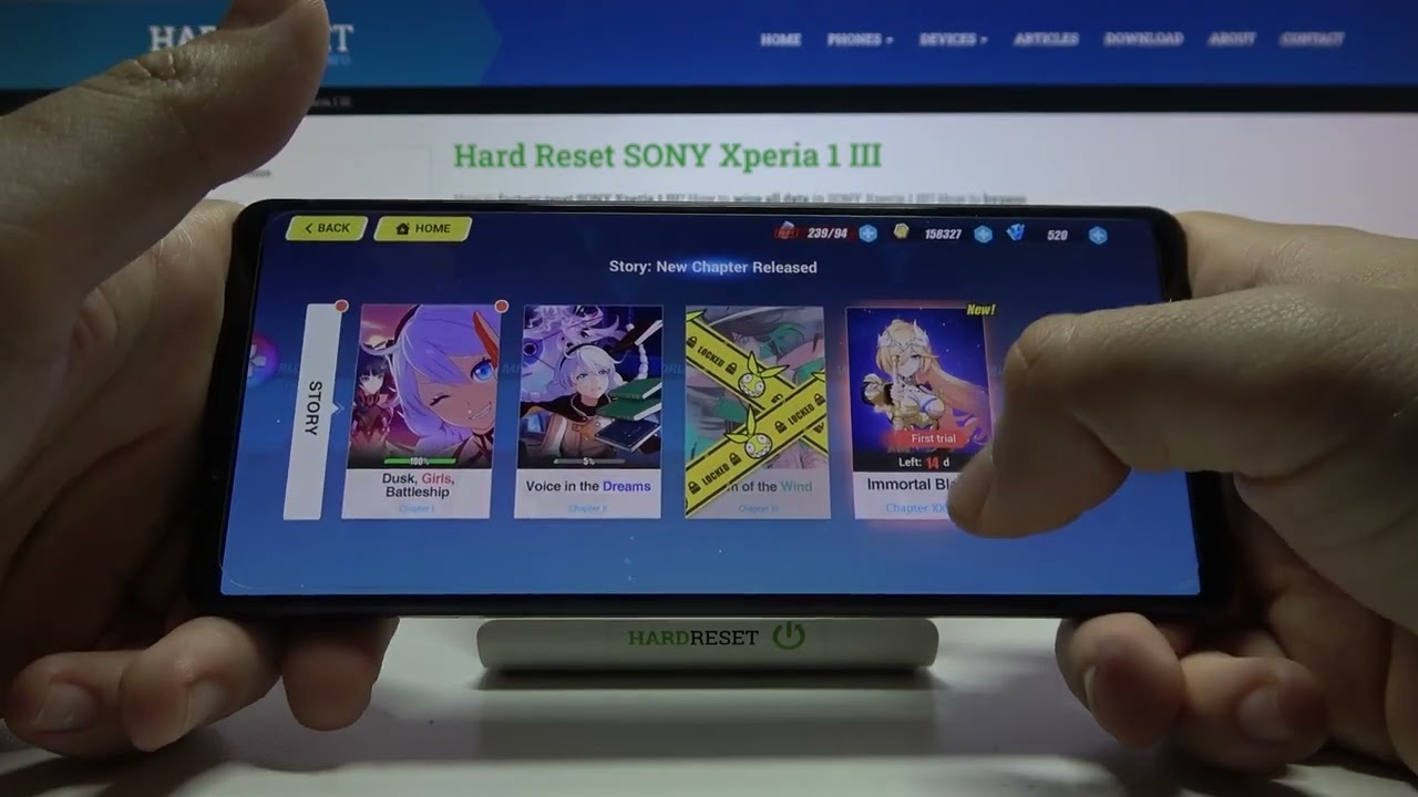 Honkai Impact 3rd on Sony Xperia 1 III | GamePlay Test