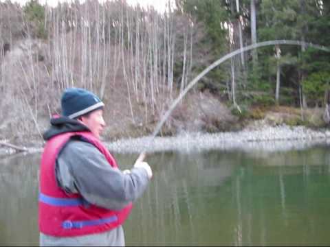 Calvin's 1st Kalum River Steelhead.