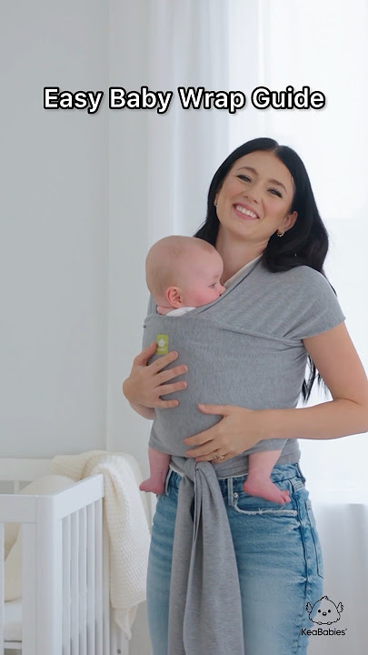 Your easy baby wrap guide! 🤩 #keababies #shorts #wrapcarrier