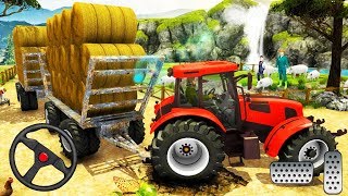 البضائع جرار محاكي لعبة الزراعة - محاكي القيادة - العاب سيارات - ألعاب أندرويد screenshot 5