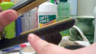 I will show you how to clean your chi. cleaning straightner, it needs
be done!