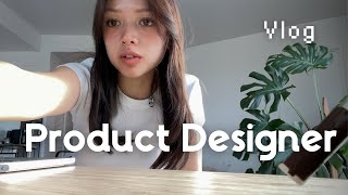 life as a product designer in tech | diy book shelves, trying lagree, portfolio reviews