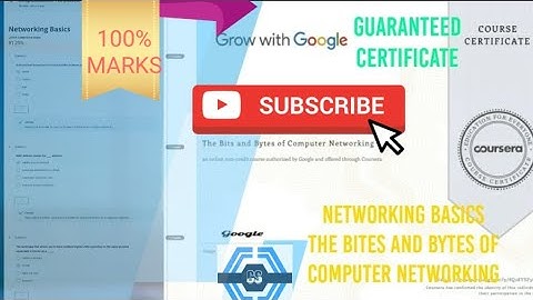 Week 1 All Quizzes Solved | The Bits And Bytes Of Computer Networking | Google IT Course ☑️