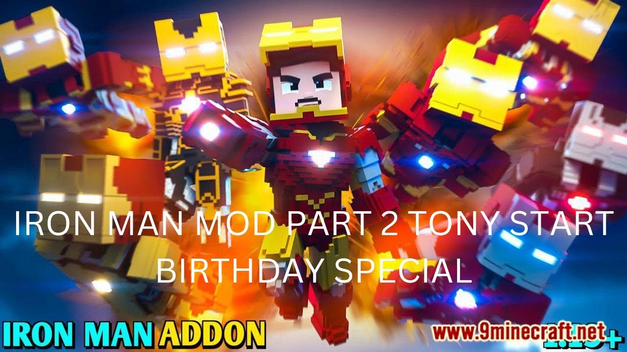 Iron man mod for minecraft 1.19 gameplay/ download link.. Danger mod😂😂😱 ...