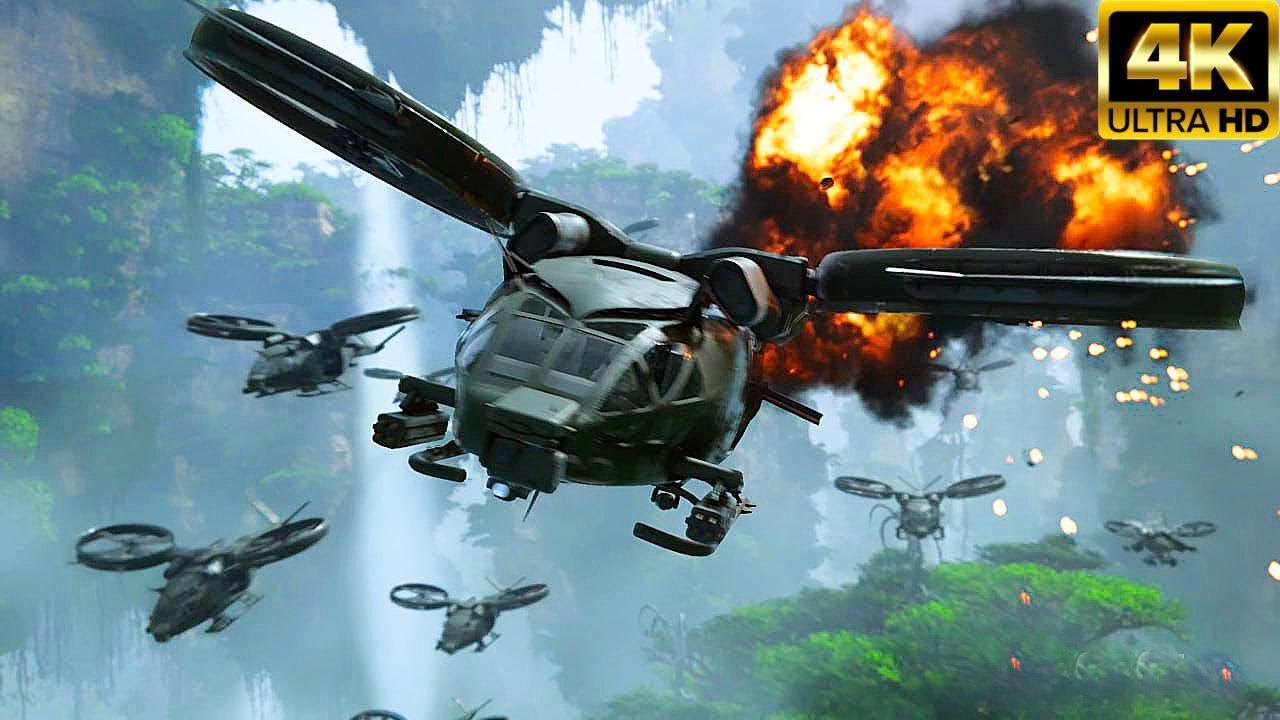 Na'vi Vs Humans War Battle Scene (2025) - Avatar From The Ashes